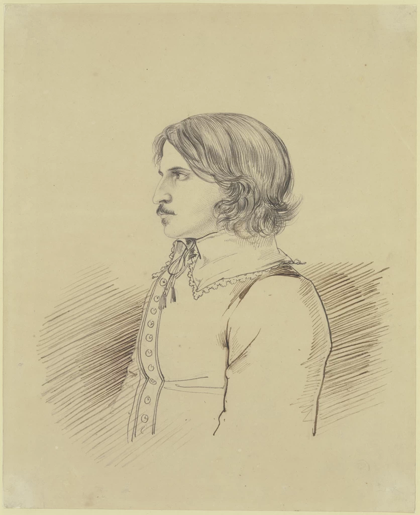 Carl Philipp Fohr - Ritratto di uno studente